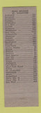 Matchbook Cover - City Gates Restaurant ST Augustine FL WEAR