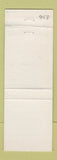 Matchbook Cover - Arthur E Mesing Constable Moon Township