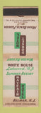 Matchbook Cover - Mayfair Hotel Belmar NJ Dorset Hotel Miami Beach FL WEAR