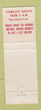 Matchbook Cover - Luccioni's Restaurant Cleveland OH Italian