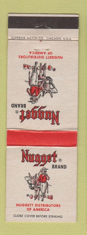 Matchbook Cover - Nugget Brand Foods?