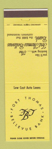 Matchbook Cover - Fort Thomas Bellevue Bank