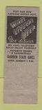 Matchbook Cover - Garden State Grill Merchantville NJ John Ziomek