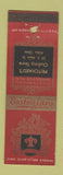 Matchbook Cover - Bostonian Men's Shoes Pritchard's Niles OH