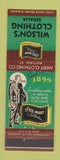 Matchbook Cover - Style Mart Men's Clothes Wilsons Sedalia MO?