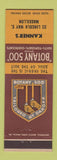 Matchbook Cover - Botany 500 Men's Clothes Kanner's Massillon OH