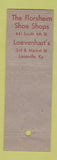 Matchbook Cover - Florsheim Shoes Loevenhart's Louisville KY