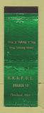 Matchbook Cover - UNAPOC James Hervert Cleveland OH Branch 10