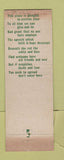 Matchbook Cover - UNAPOC James Hervert Cleveland OH Branch 10