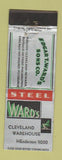Matchbook Cover - Ward's Steel Cleveland OH