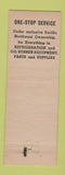 Matchbook Cover - Refrigerative Supply Seattle Spokane WA Portland OR