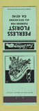 Matchbook Cover - Peerless Florist