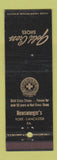 Matchbook Cover - Golf Cross Shoes Newswanger's York Lancaster PA #1