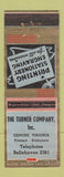 Matchbook Cover - Turner Printing Stationery Exmore VA low