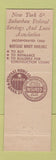 Matchbook Cover - New York & Suburban Federal Savings New York CITy