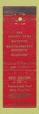 Matchbook Cover - Russ Simpson Pattern Tool Shop Detroit MI WEAR