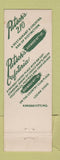 Matchbook Cover - Putsch's 210 Kansas City MO