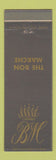 Matchbook Cover - The Bon Marche Seattle?