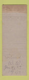 Matchbook Cover - Koffee Kup Cafe Glenns Ferry ID WEAR