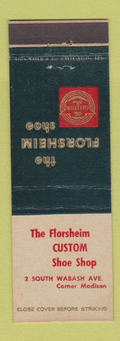 Matchbook Cover - Florsheim Shoes Chicago IL