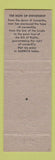 Matchbook Cover - Bristol TN VA Riley Real Estate