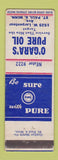 Matchbook Cover - O'Gara's Pure oil gas St Paul MN WEAR
