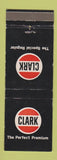 Matchbook Cover - Clark oil gas WEAR