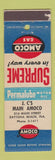 Matchbook Cover - Amoco oil gas JC's Daytona Beach FL WEAR