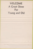 Matchbook Cover - Northwest Montana Fair Rodeo Kalispell MT 40 Strike