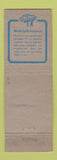 Matchbook Cover - Mobil oil gas Red Bridge Socony Providence RI