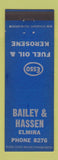 Matchbook Cover - Esso oil gas Fuel Kerosene Elmira NY?