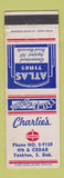Matchbook Cover - Standard oil gas Charlie's Yankton SD
