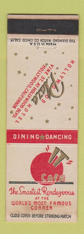 Matchbook Cover - It Cafe Hollywood CA WEAR