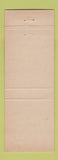 Matchbook Cover - Nu Liquor Store BLUE