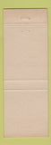 Matchbook Cover - Nu Liquor Store WHITE