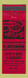 Matchbook Cover - Evva's Cafe & Grocery Portland OR