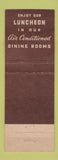 Matchbook Cover - Gibbys Restaurant Chicago IL