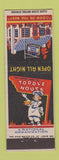 Matchbook Cover - Toddle House Restaurants