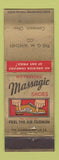 Matchbook Cover - Massagic Shoes GM Whitney Conneaut OH WEAR