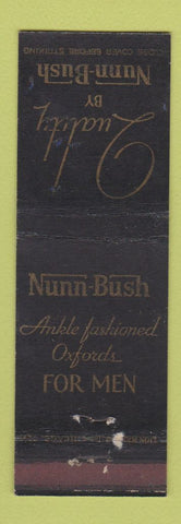 Matchbook Cover - Nunn Bush Men's Shoes New Orleans LA WEAR
