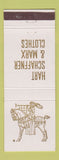 Matchbook Cover - Hart Schaffner Marx Men's Clothes Poole's