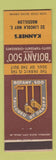Matchbook Cover - Botany 500 Men's Clothes Kanner's Massillon OH