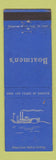 Matchbook Cover - Boatmen's WEAR