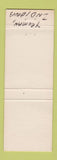 Matchbook Cover - Whitey's Trading Post Yeoman IN