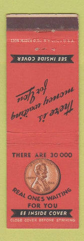 Matchbook Cover - City Finance Company Baltimore MD