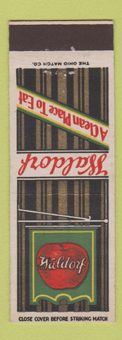 Matchbook Cover - Waldorf Restaurants