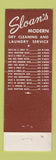 Matchbook Cover - Sloan's Dry Cleaners Laundry Los Angeles CA