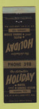 Matchbook Cover - Holiday Motel Restaurant Lake City FL WEAR