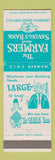 Matchbook Cover - Farmers Savings Bank Loudonville Perrysville OH WEAR