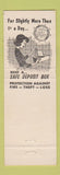 Matchbook Cover - Farmers Savings Bank Loudonville Perrysville OH WEAR